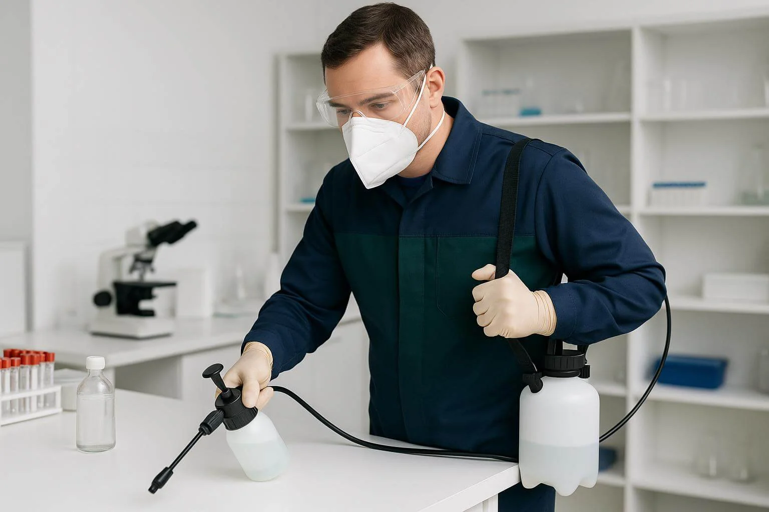 Dedetizadora na Área Rural de Francisco Morato