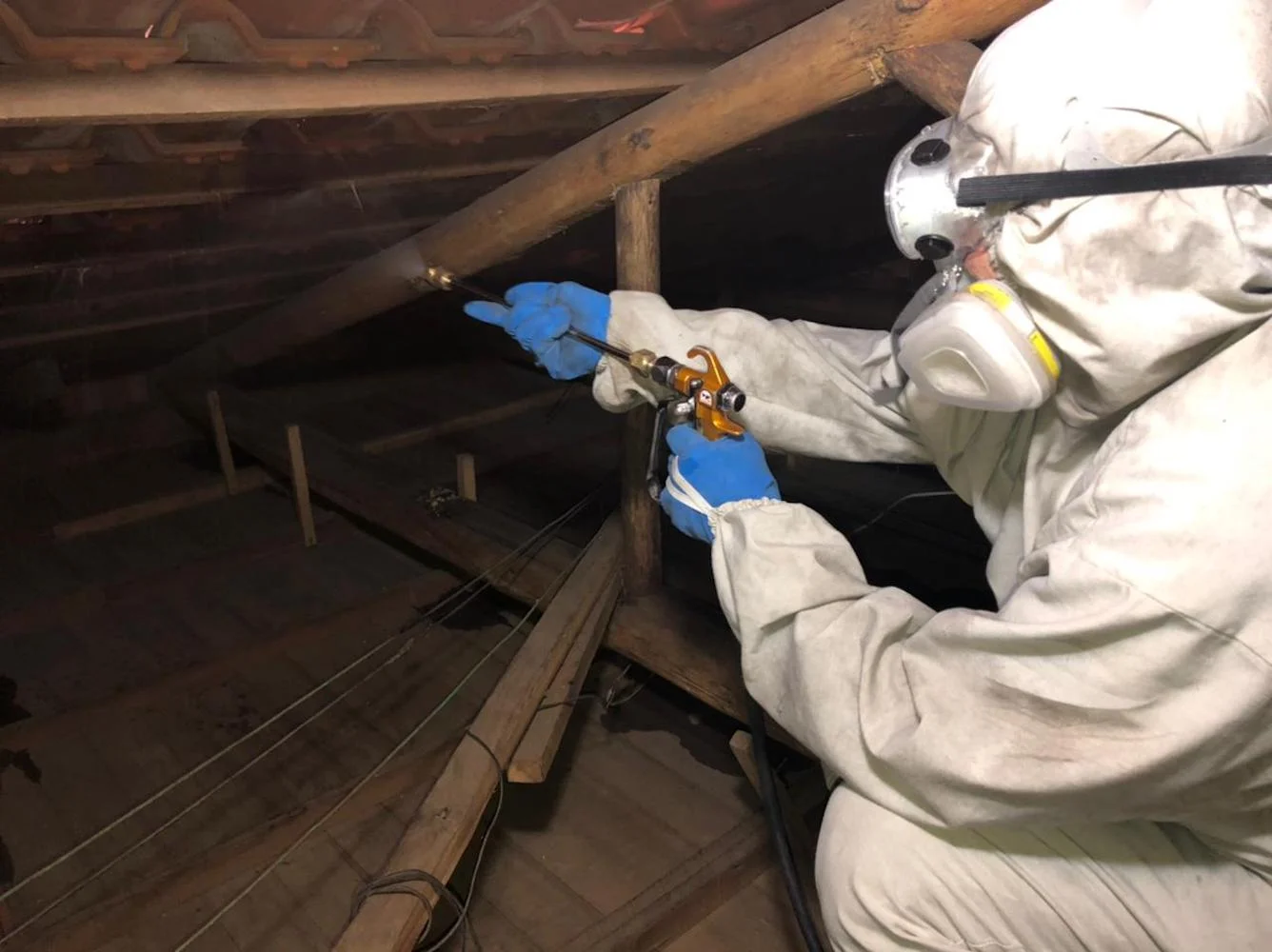 Dedetizadora na Chácara Moreira